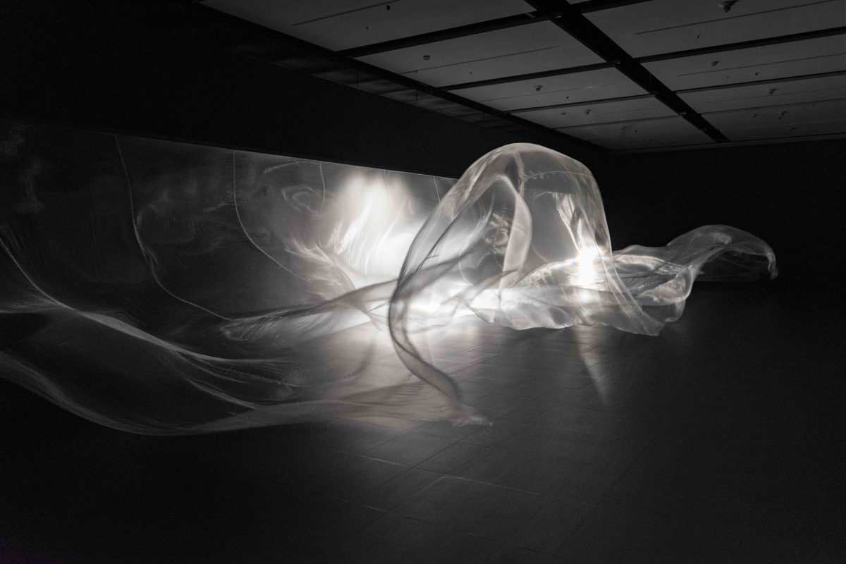 OHMAKI Shinji Liminal Air Space-Time, 2020Installation View of Rustle of Existence, Kuandu Museum of Fine Arts / Taipei, TaiwanCourtesy of Mind Set Art Center *Reference image