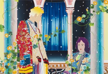 松山智一展：雪月花のとき