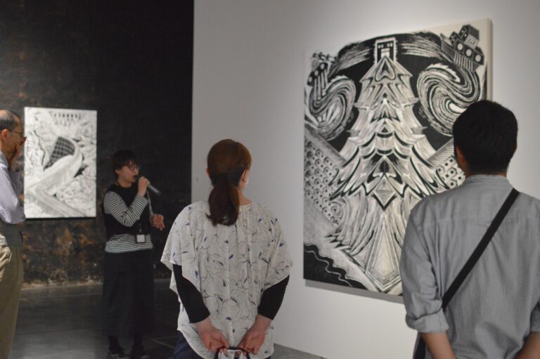 風間サチコ展 学芸スタッフによる解説ツアー