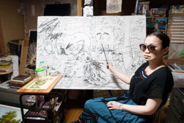 風間サチコ展：方丈ルームの1000里眼